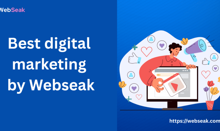 Best digital marketing by Webseak