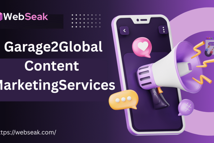 Garage2Global Content Marketing Services