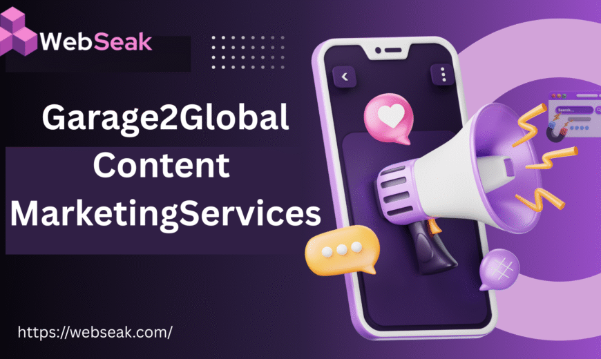 Garage2Global Content Marketing Services