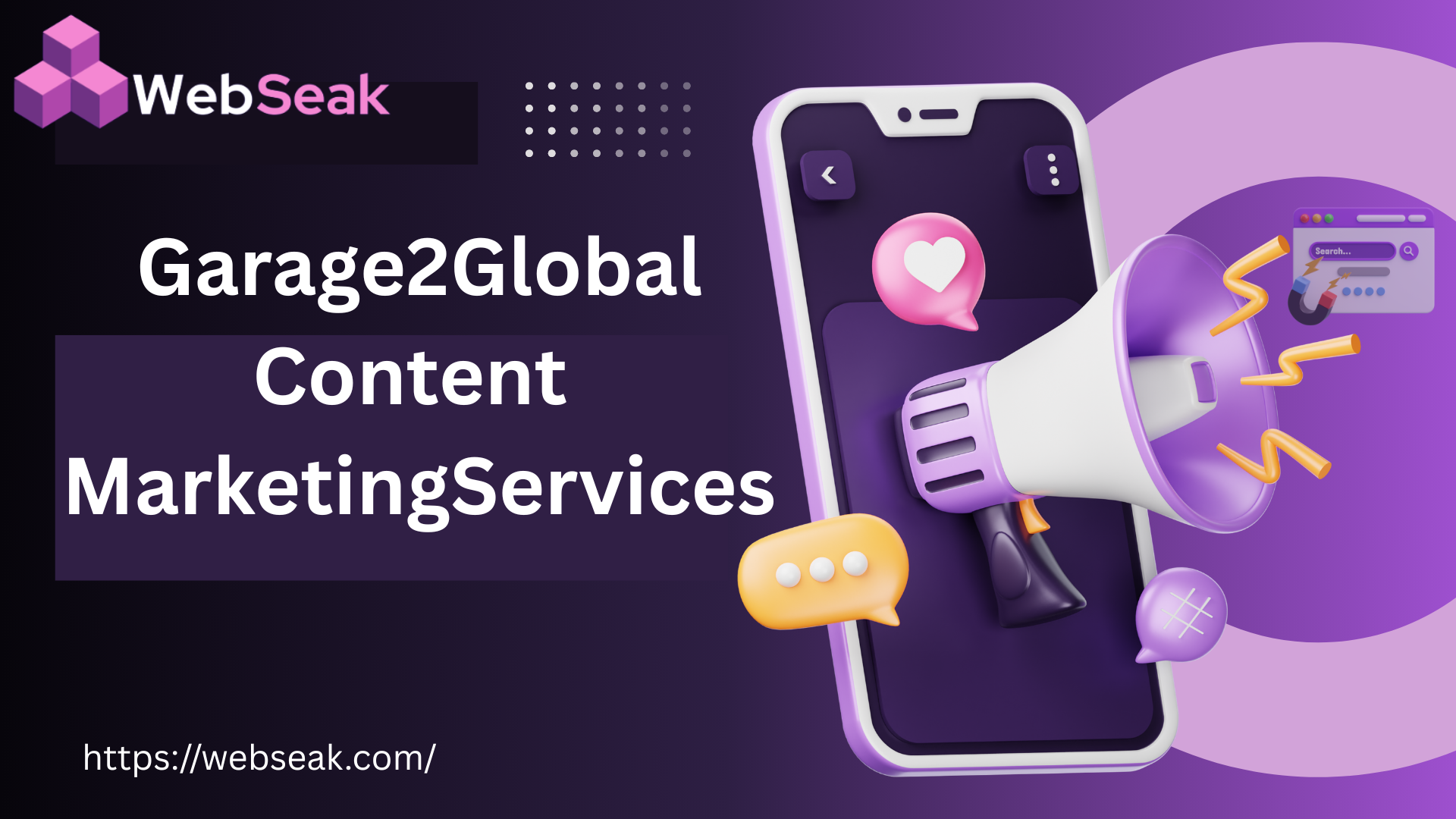 Garage2Global Content Marketing Services