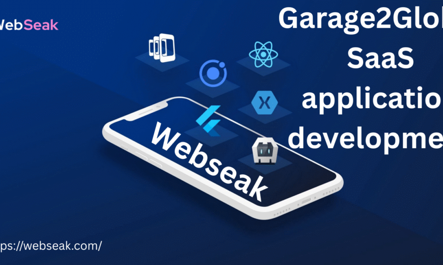 Garage2Global SaaS application development