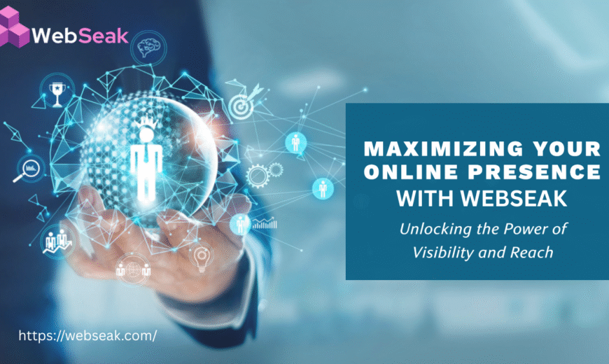 online visibility services by Webseak