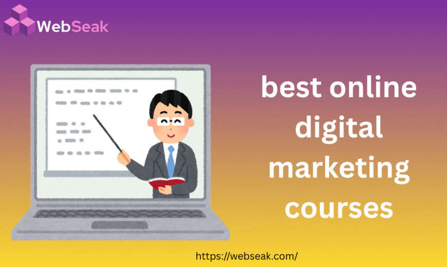 Best online digital marketing courses