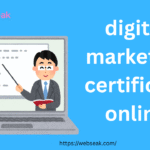 Digital Marketing Certificate Online